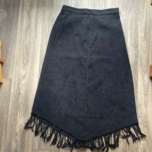 Vintage fringe skirt